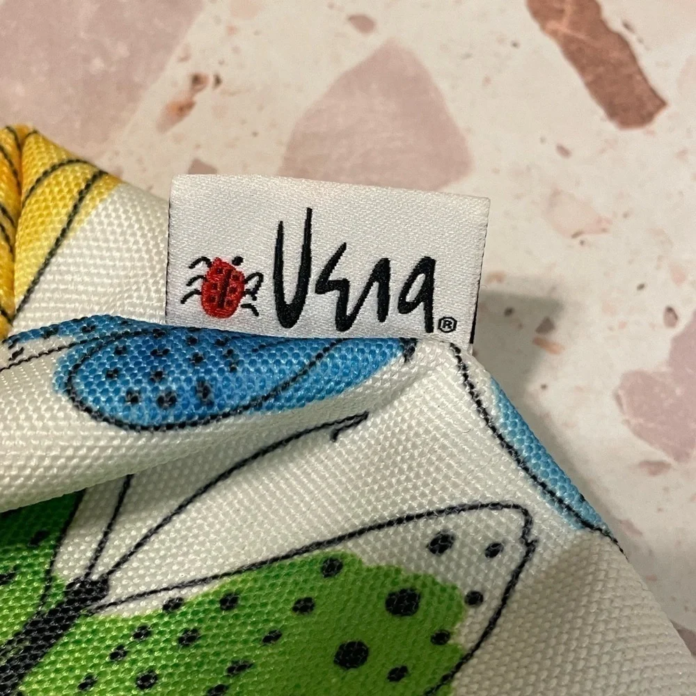 Vera Neumann for Clinique Butterfly Makeup Cosmetic Bag colorful storage bag